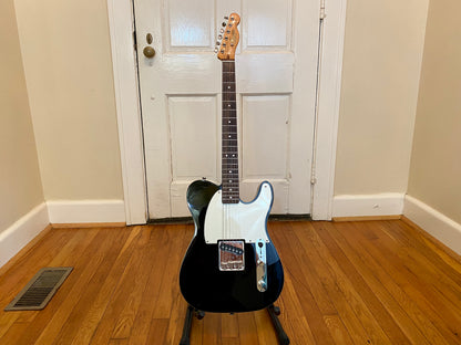 Pristine 2021 Classic Vibe 60s Custom Esquire | Black & Double Bound, Seymour Duncan Quarter Pound