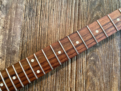 2017 Fender Mustang Neck + Tuners | 24" Scale, 22-Fret Rosewood Board