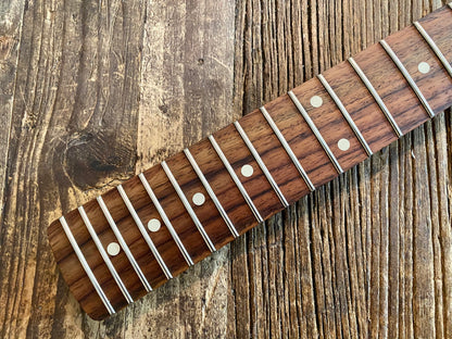 2017 Fender Mustang Neck + Tuners | 24" Scale, 22-Fret Rosewood Board