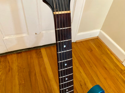 1982 Ibanez Iceman II | Regal Blue, Fresh Re-Wire & Setup, Plays & Sounds Fantastic