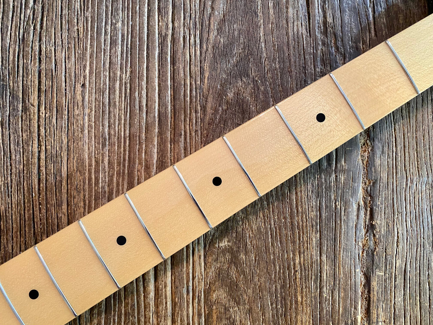 2008 Squier by Fender Classic Vibe 50s Precision Bass Neck + Tuners | Maple w/ Telecaster Headstock