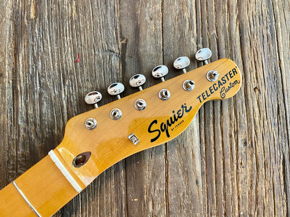 2019 Classic Vibe 70s Telecaster Neck + Tuners | Maple w/ Vintage Style Split Post Tuners