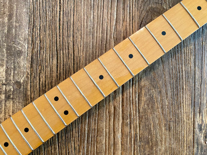 2019 Classic Vibe 70s Telecaster Neck + Tuners | Maple w/ Vintage Style Split Post Tuners