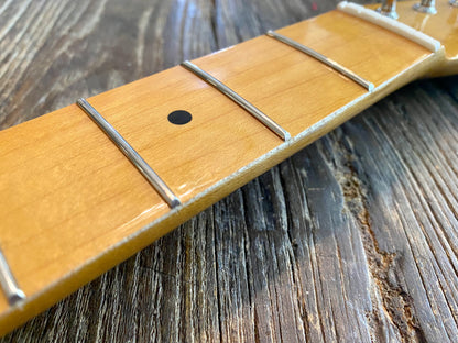 2019 Classic Vibe 70s Telecaster Neck + Tuners | Maple w/ Vintage Style Split Post Tuners