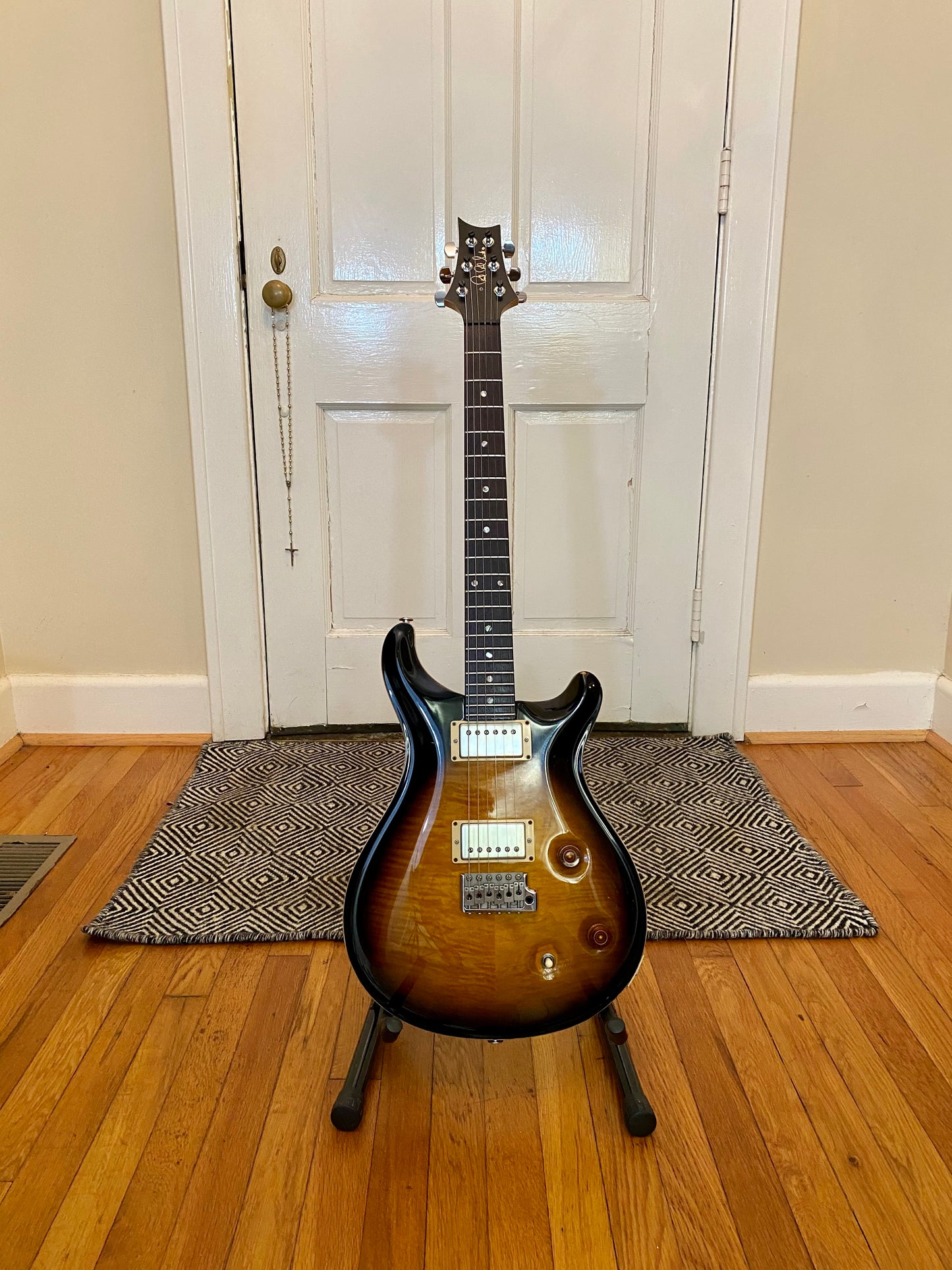 1994 PRS CE22 Tobacco Sunburst | Phase II Locking Tuners, McCarty Wiring