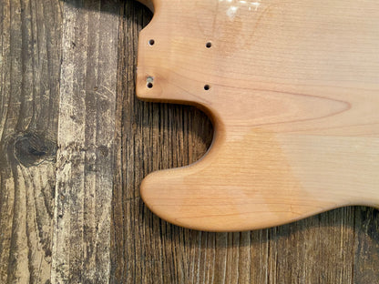 2008 Vintage Modified Jazz Bass Body + Hardware | Natural Finish, 5 lbs 13 oz