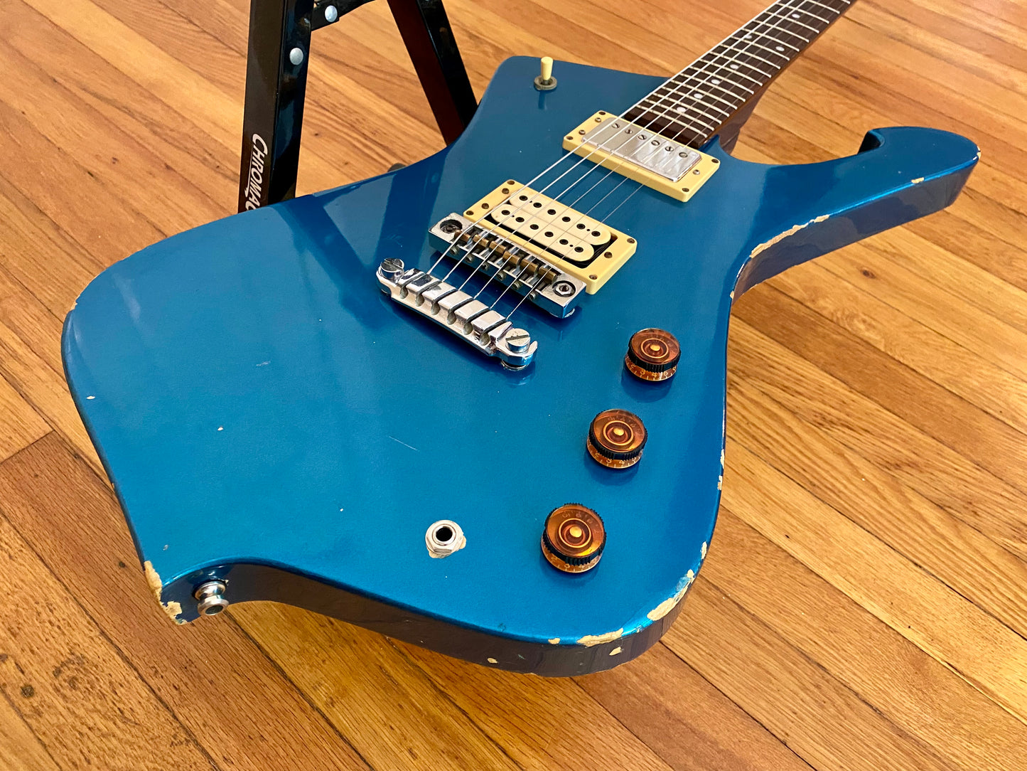 1982 Ibanez Iceman II | Regal Blue, Fresh Re-Wire & Setup, Plays & Sounds Fantastic