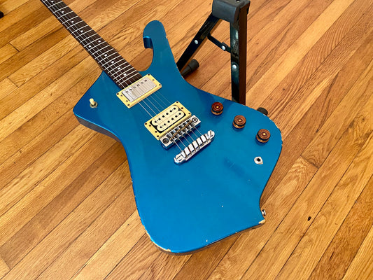 1982 Ibanez Iceman II | Regal Blue, Fresh Re-Wire & Setup, Plays & Sounds Fantastic