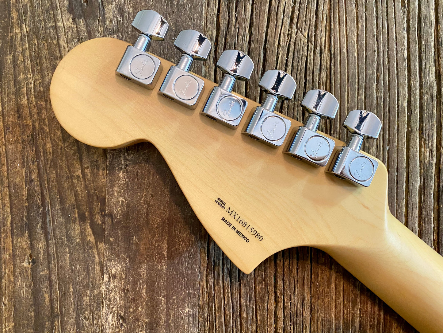 2017 Fender Mustang Neck + Tuners | 24" Scale, 22-Fret Rosewood Board