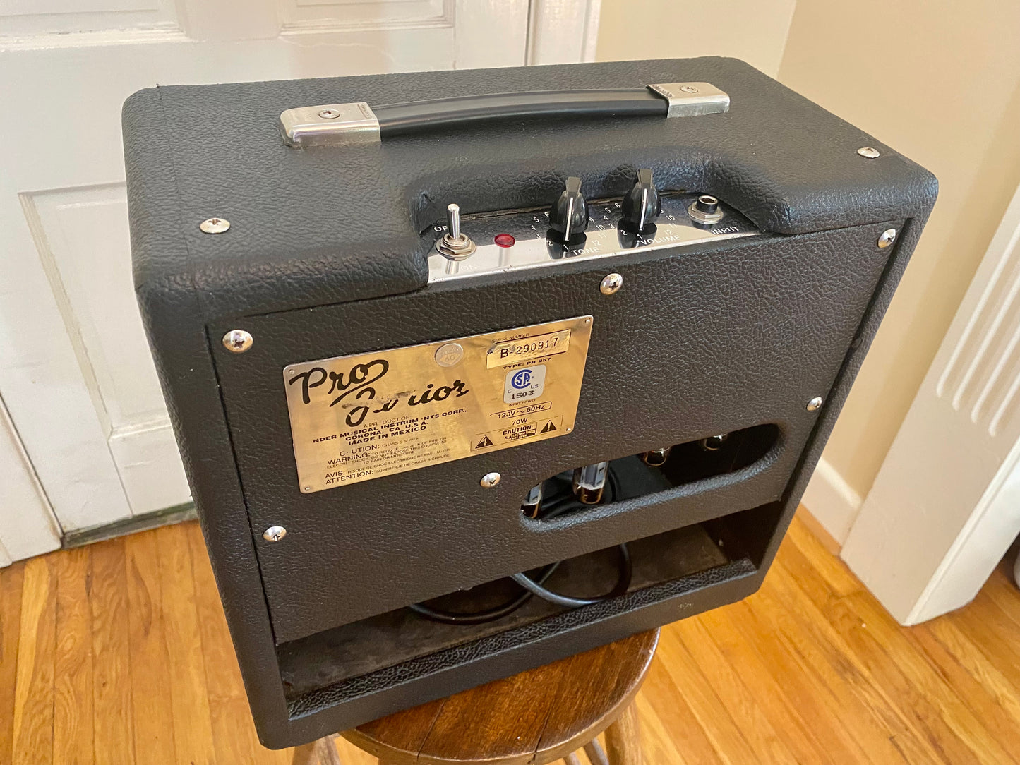 2006 Fender Pro Junior 1 x 10 EL84 15w Combo | All Original, Very Clean, Recently Serviced