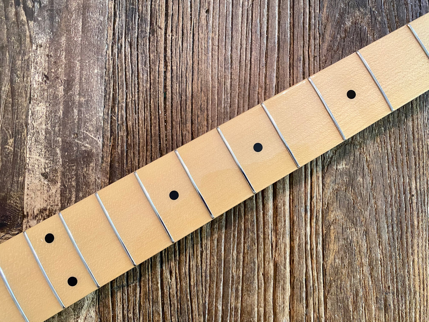 2008 Squier by Fender Classic Vibe 50s Precision Bass Neck + Tuners | Maple w/ Telecaster Headstock