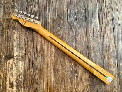 2019 Classic Vibe 70s Telecaster Neck + Tuners | Maple w/ Vintage Style Split Post Tuners