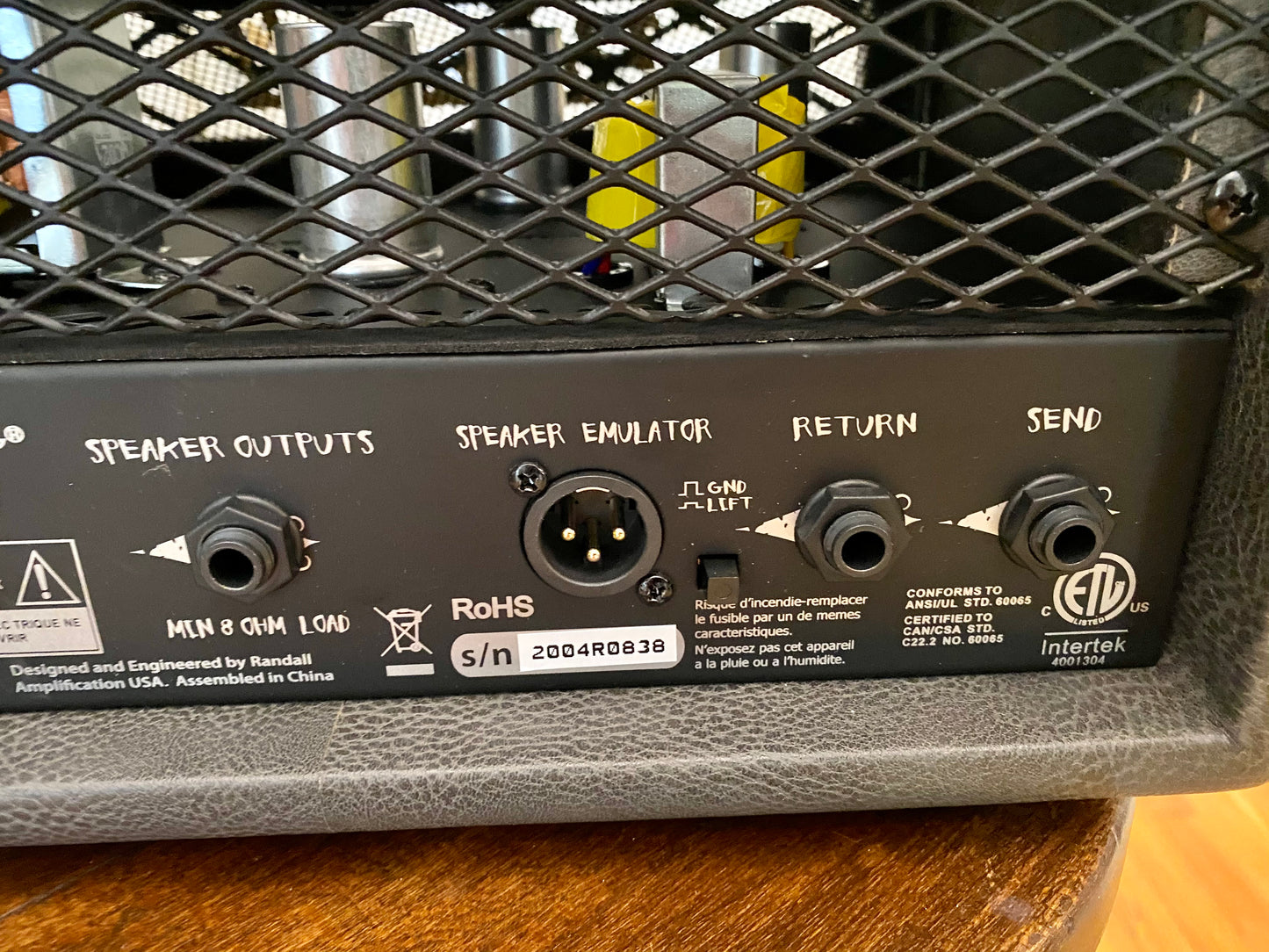 Randall RD1H Diavlo 1w Head | Gray, 12AX7 Preamp, 12AU7 Output, High Gain