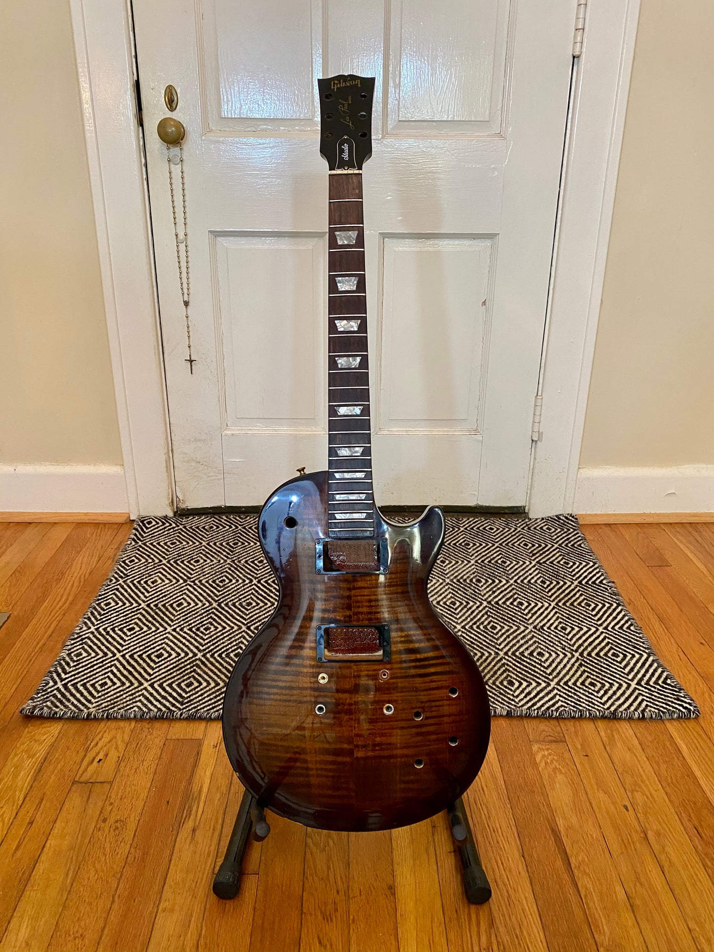 2001 Gibson Les Paul Studio Premium Plus Husk | Desert Burst, Flame Maple Top